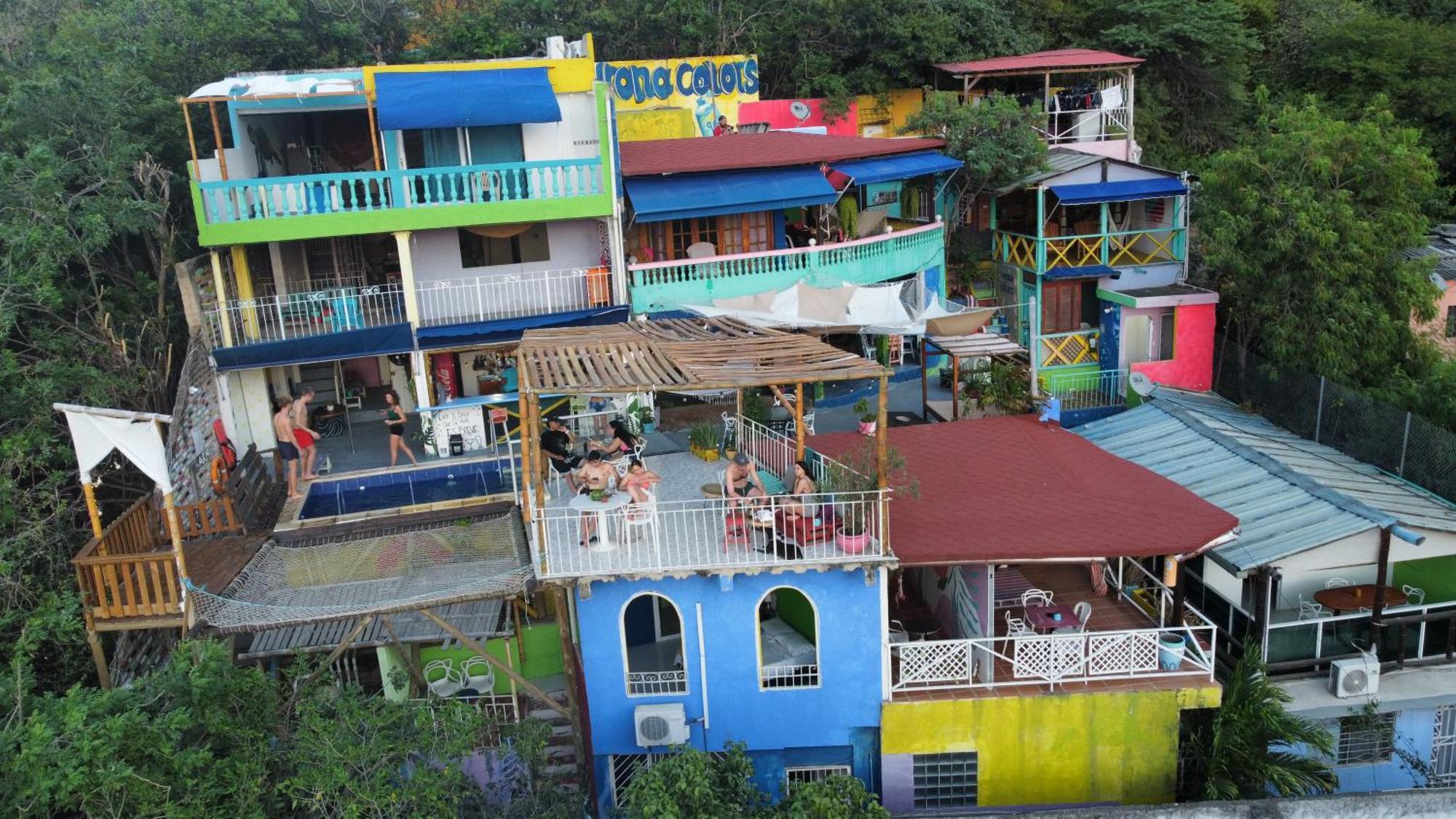 Tayrona Colors Hostel Taganga Eksteriør bilde